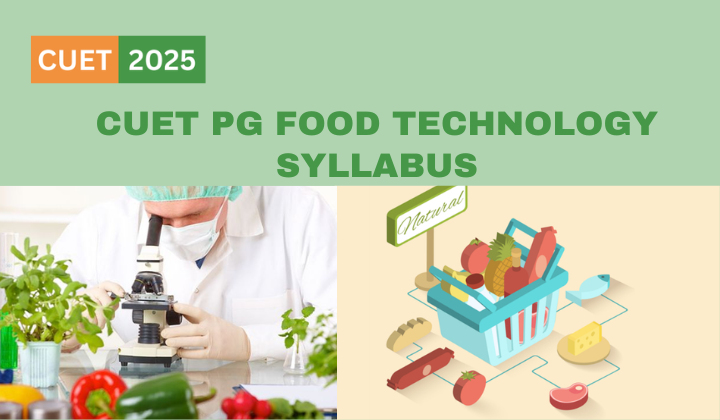 CUET PG Food Science & Technology Syllabus