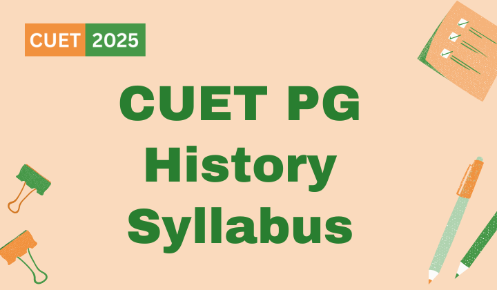 CUET PG History Syllabus