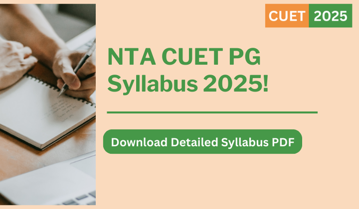 CUET PG Syllabus 2025